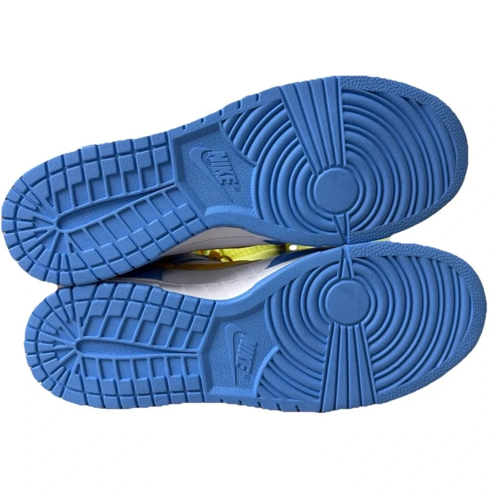 Nike By You Dunk High University Blue Gold Coast | DV2273-900 Men's Size 12